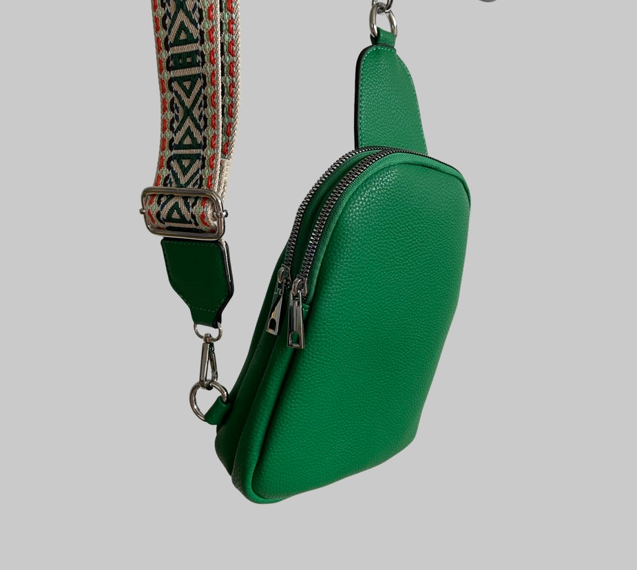 Sling hot sale bag green