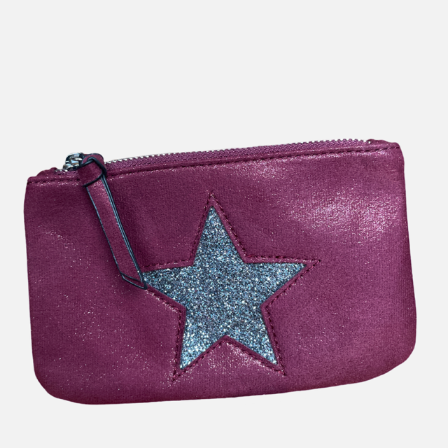 Glitter Star Coin Purse